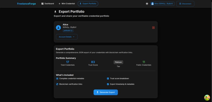 FreelanceForge – screenshot 4
