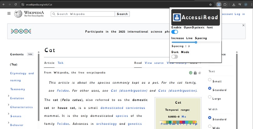 AccessiRead – screenshot 2