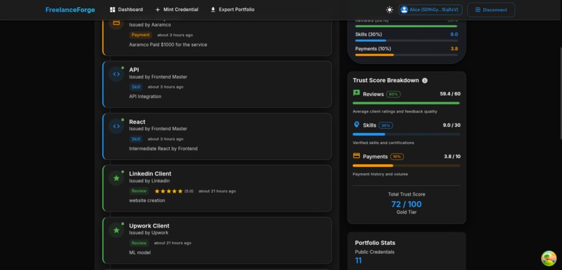 FreelanceForge – screenshot 7