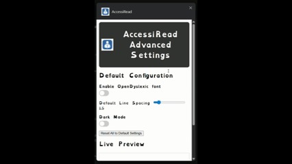 AccessiRead – screenshot 3