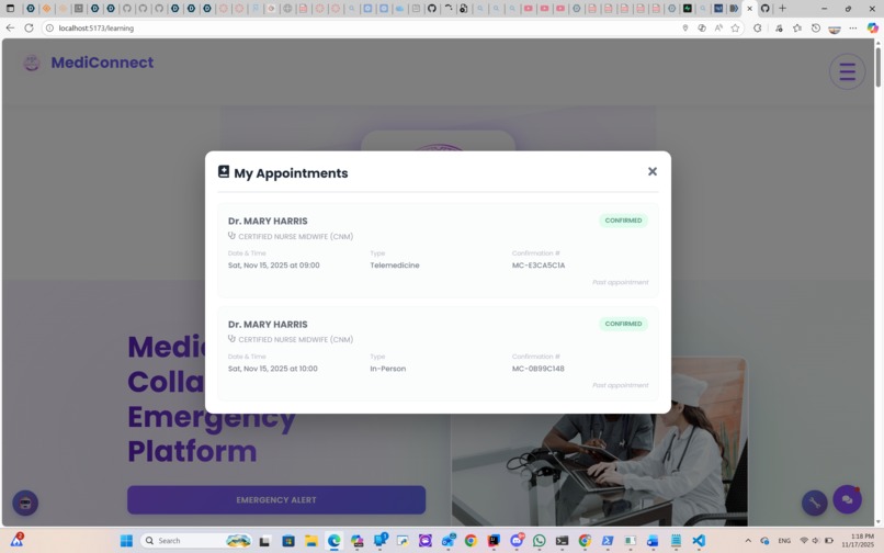 Mediconnect2 – screenshot 1