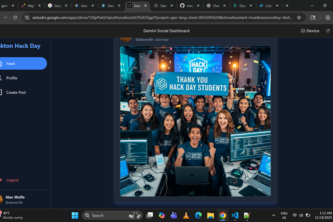 Oakton Hack day Social media