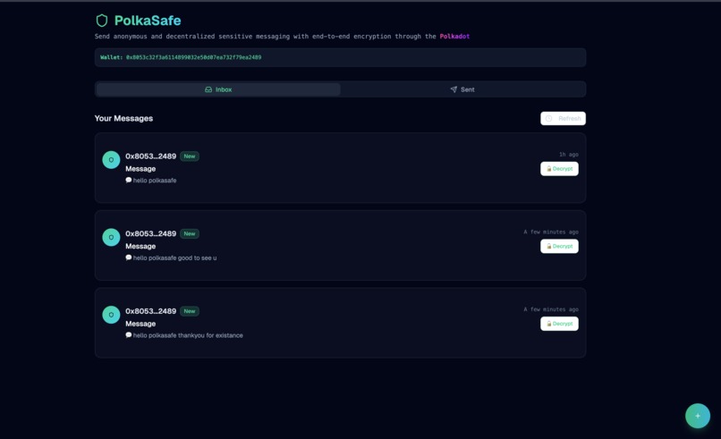 PolkaSafe – screenshot 2