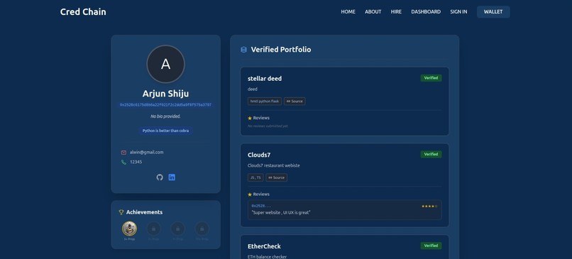Cred Chain – screenshot 2