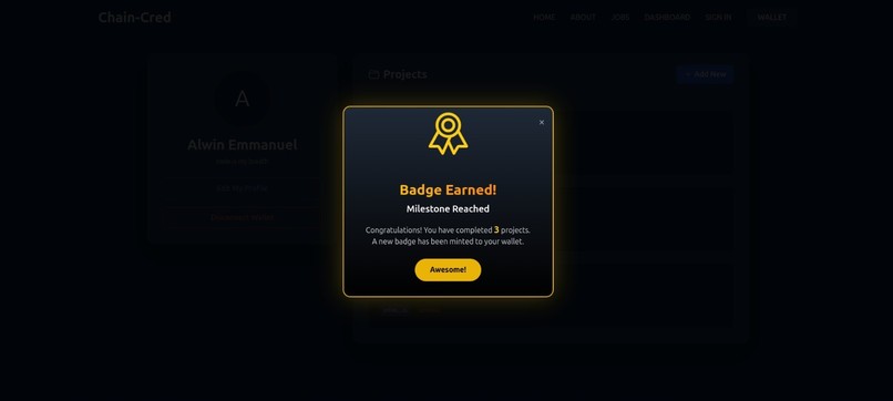 Cred Chain – screenshot 3