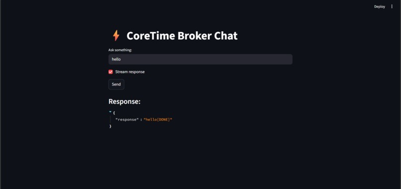 Agile Coretime AI Broker – screenshot 1