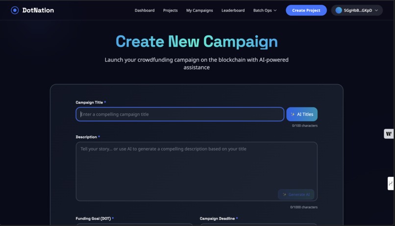 DotNation – screenshot 1