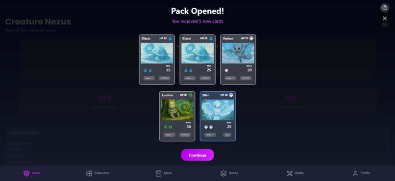 Creature Nexus TCG – screenshot 2