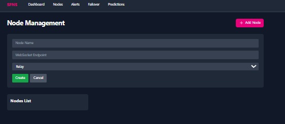 SFNS - Smart Failover Node System for Polkadot – screenshot 2