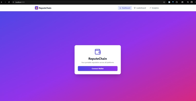 ReputeChain – screenshot 3