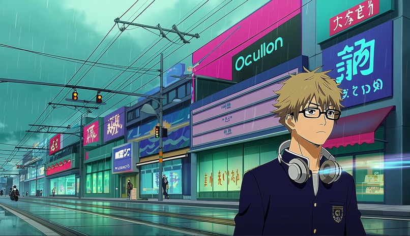 The Oculon Scam | Anime Short Film  – screenshot 2