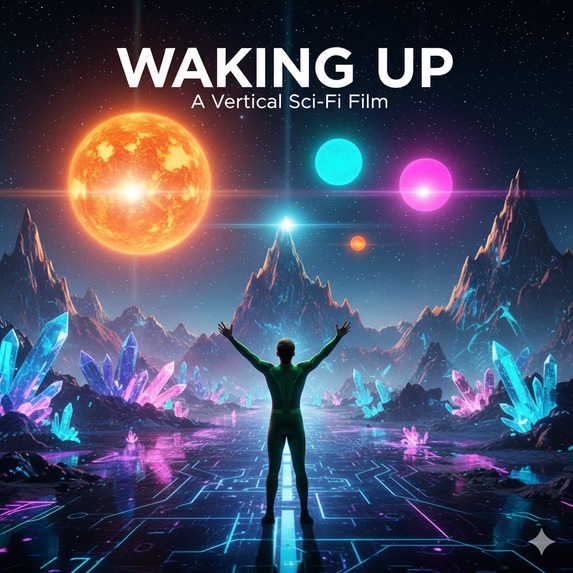 Waking Up - A Sci-Fi Vertical Film – screenshot 1