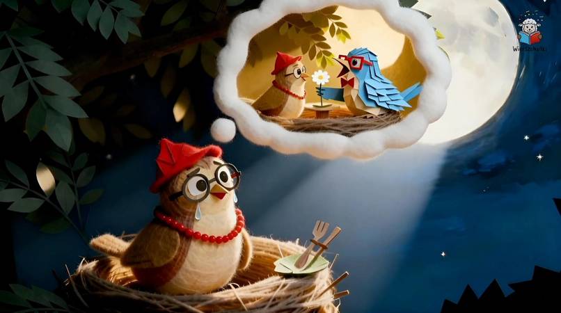 WierszoNutki: Spóźniony słowik (The Late Nightingale) – screenshot 6