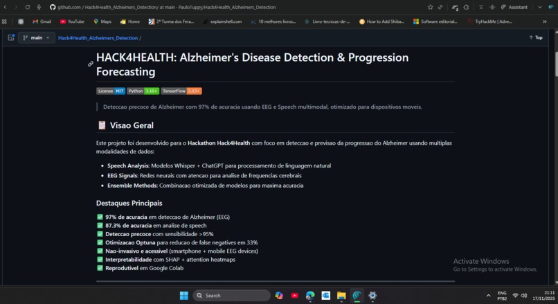 Hack4Health_Alzheimers_Detection – screenshot 1