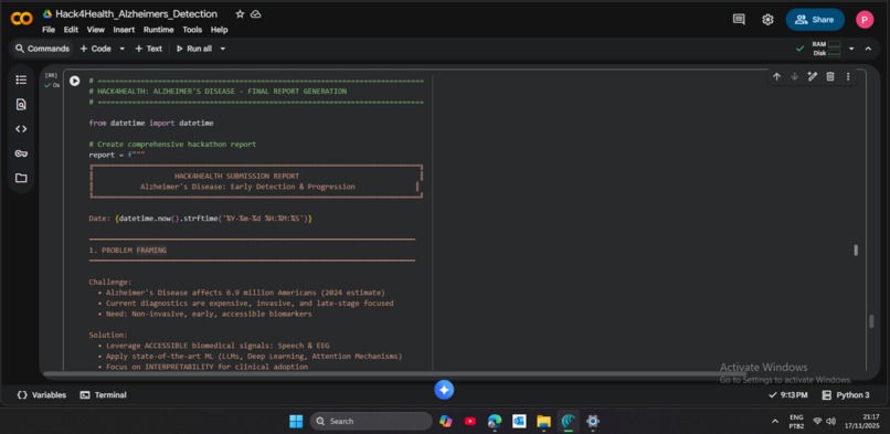 Hack4Health_Alzheimers_Detection – screenshot 5