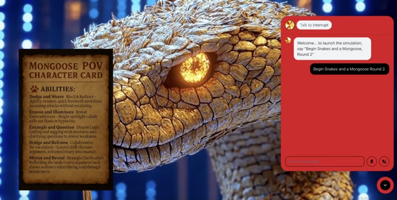 Snakes and a Mongoose rd. 2 – screenshot 1