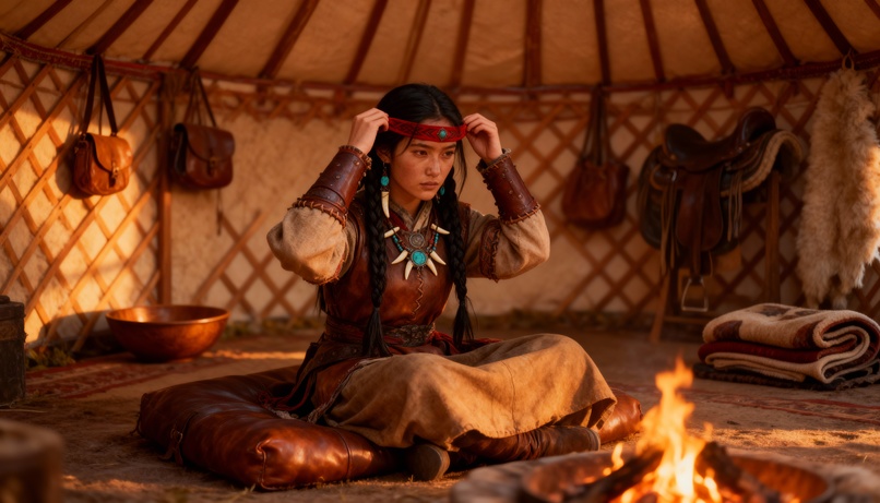 The Daughter of the Golden Steppe BTS – screenshot 1