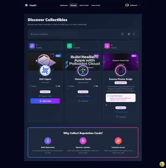 TrustFi – screenshot 3