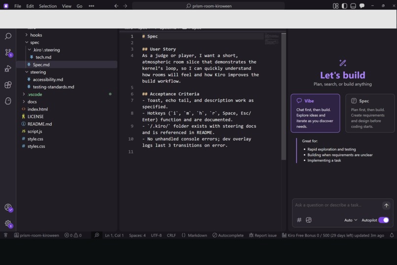 The Prism Room — Kiroween Kernel (v1.3.9) – screenshot 12