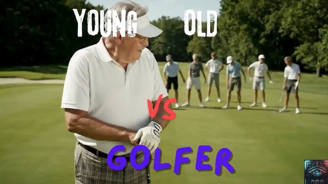 OLD VS YOUNG GOLFER – screenshot 1