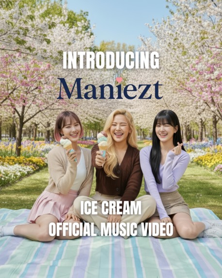 MV ICE CREAM - Maniezt, AI Girl Group from Indonesia – screenshot 1
