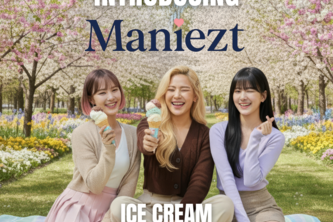 MV ICE CREAM - Maniezt, AI Girl Group from Indonesia