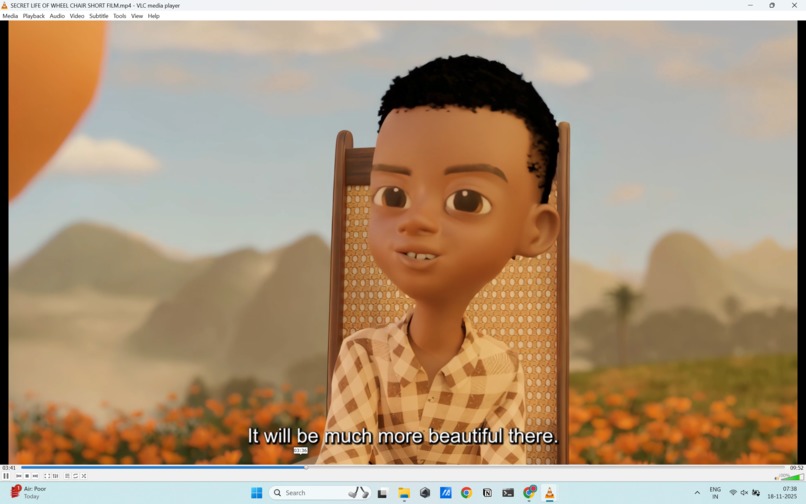 SECRET LIFE  OF A WHEELCHAIR – screenshot 1