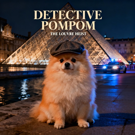 Detective Pompom: The Louvre Heist – screenshot 1