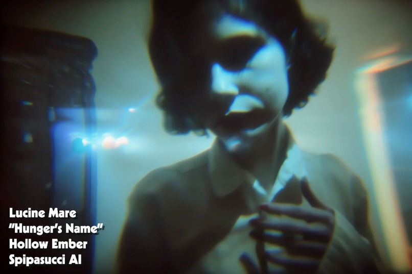 “Hunger’s Name” - Lucine Mare music video – screenshot 1