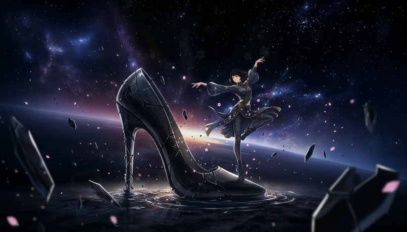 Nana Korobi Ya Oki - Joshi Riot Ai Anime Music Video – screenshot 1