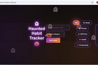 Haunted Habit Tracker