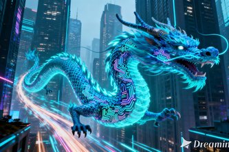 Digital Dawn: Code of the Azure Dragon