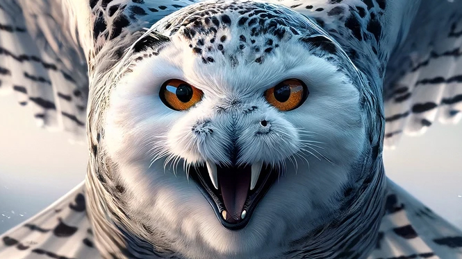 "The elusive Snowy Owlpard" – screenshot 1