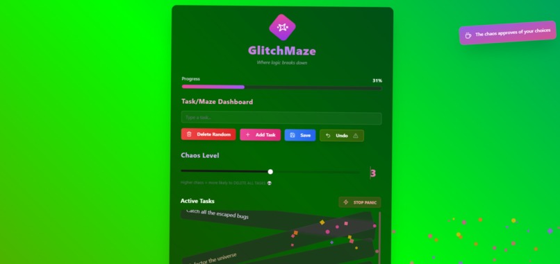 GlitchMaze – screenshot 1