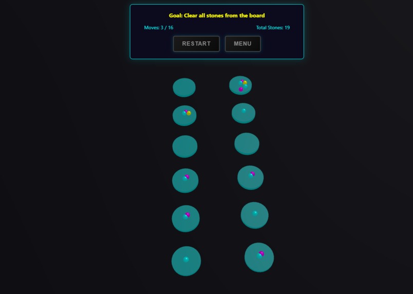 MANCALA: Echoes of Strategy Puzzle Game  – screenshot 2
