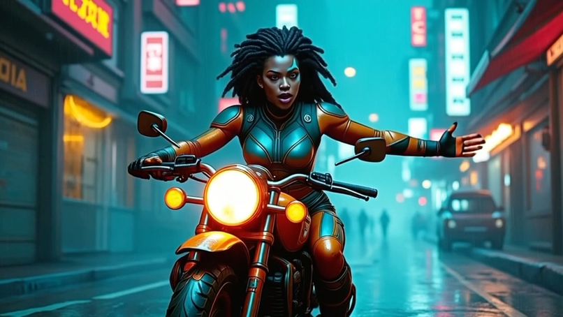 Neon Drifter – screenshot 1