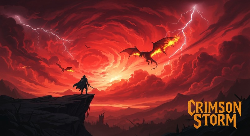 Crimson Storm - Official Music Video – screenshot 2
