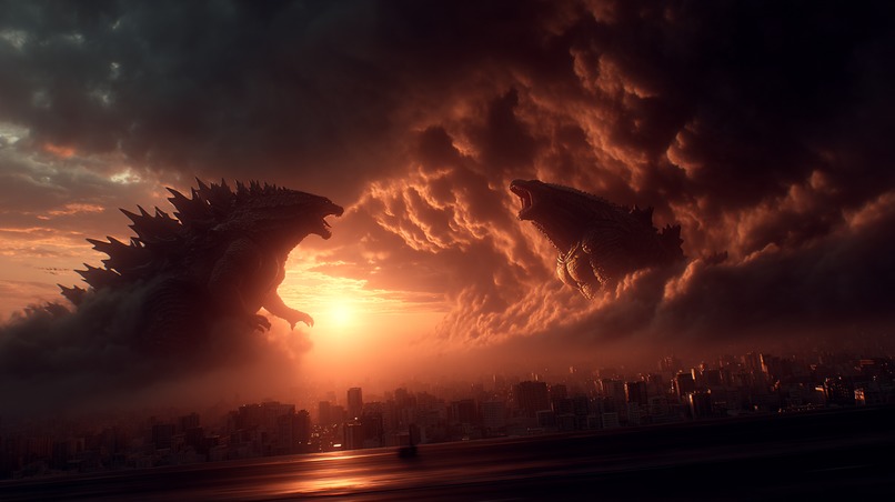 When the clouds awaken Titans, the world becomes silent. – screenshot 1