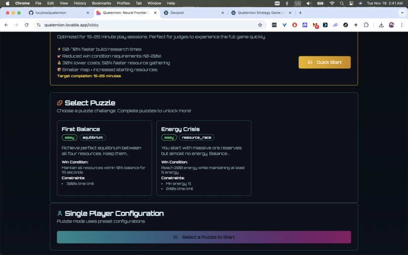Quaternion Strategy Game – screenshot 22