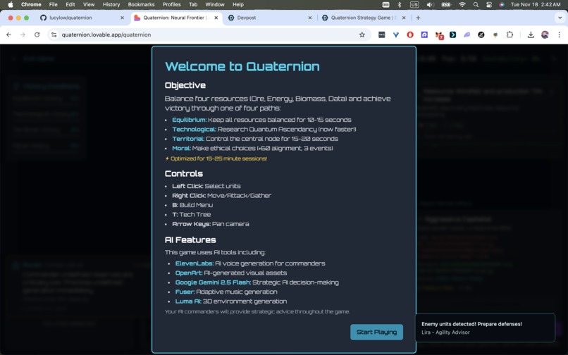 Quaternion Strategy Game – screenshot 25