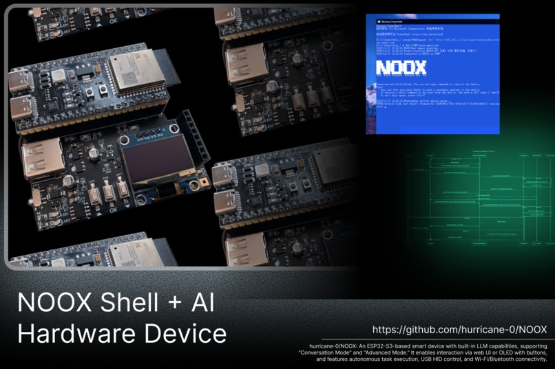 NOOX AI hardware device – screenshot 1
