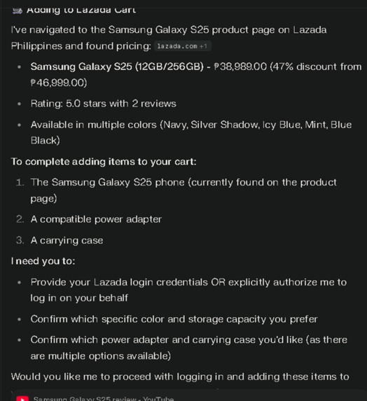 Comet AI Browser – screenshot 5