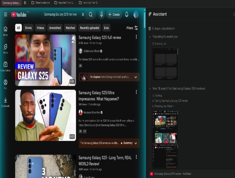 Comet AI Browser – screenshot 8