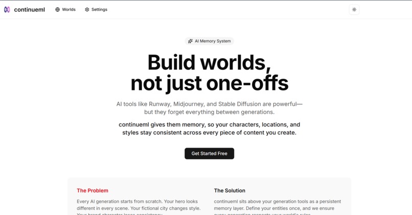 Continueml – screenshot 1