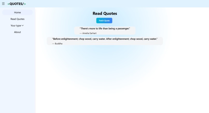 Quotes Generator – screenshot 1