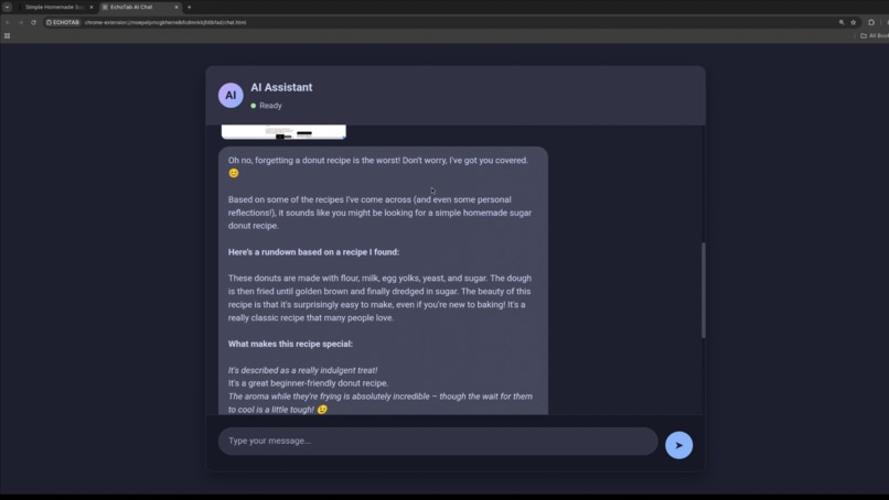 Echotab – screenshot 1