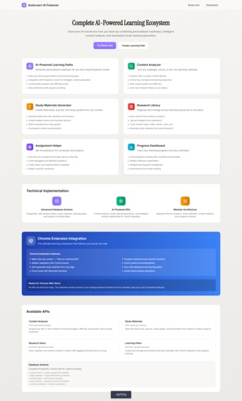 AutoLearn AI  – screenshot 4