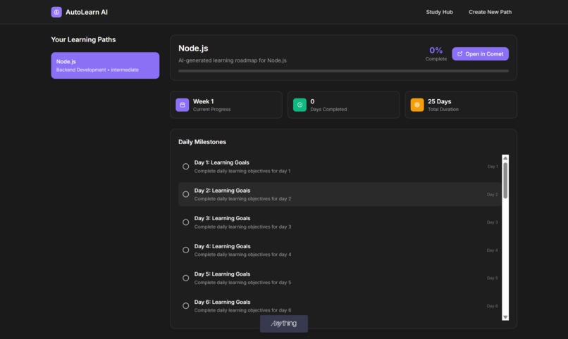 AutoLearn AI  – screenshot 5
