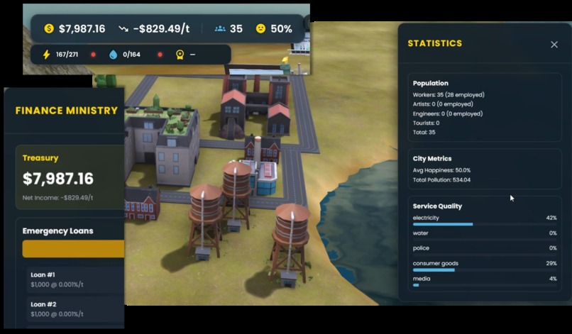 BlokAIsia - AI City Builder – screenshot 3