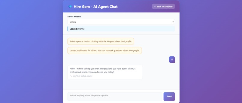 Hire Gem – screenshot 1